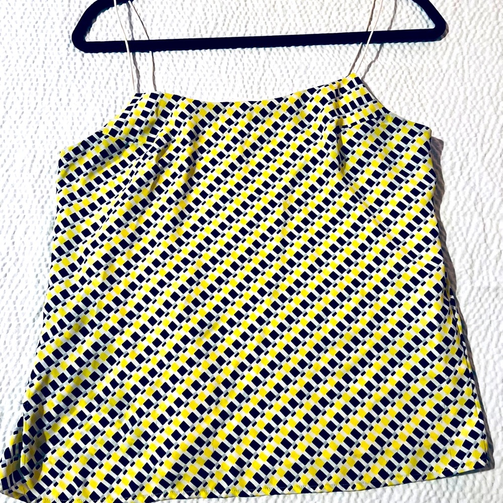 Cute camisole w/ vibrant colors from Banana Republic.